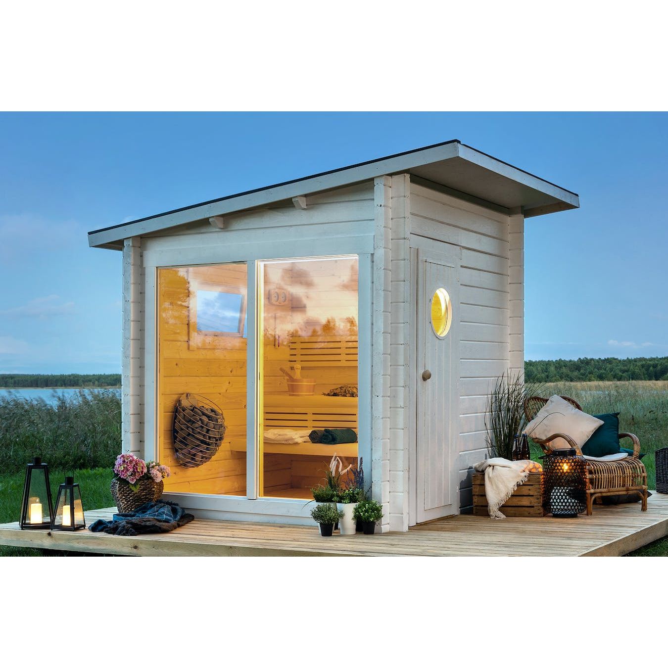 SAUNAONES™ Cabin Sauna Eco Oasis 3