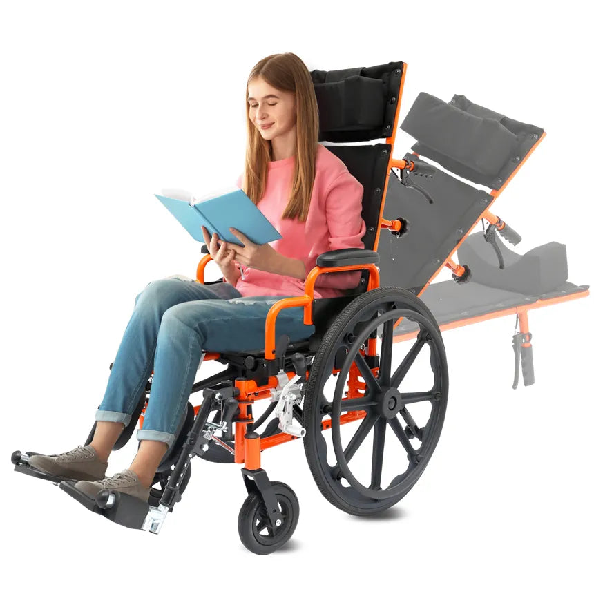 Circle Specialty Ziggo Pro Reclining Wheelchair - ZREC1200-1400
