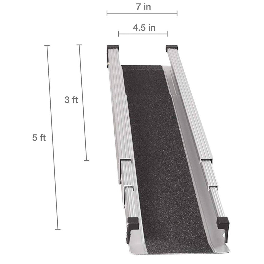 Robooter Retractable Lightweight Portable Powerchair Ramp