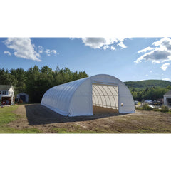 Rhino Shelter Portable Building (Round Style) 30’W x 40’L x 15’H – TR304015WHD