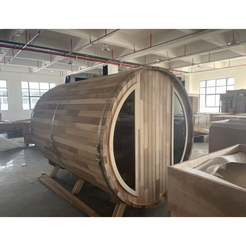 SAUNAONES™ Barrel Sauna Serenity Nature Air 9