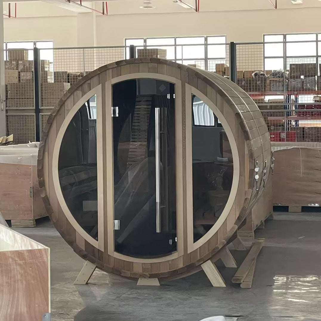 SAUNAONES™ Barrel Sauna Serenity Nature Air 9