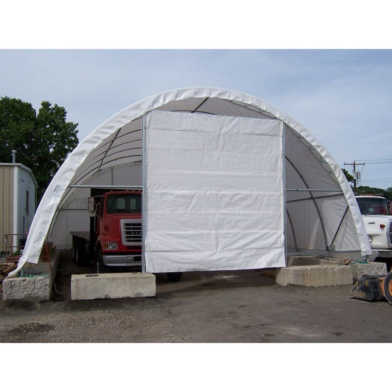 Rhino Shelter Portable Building (Round Style) 30’W x 40’L x 15’H – TR304015WHD