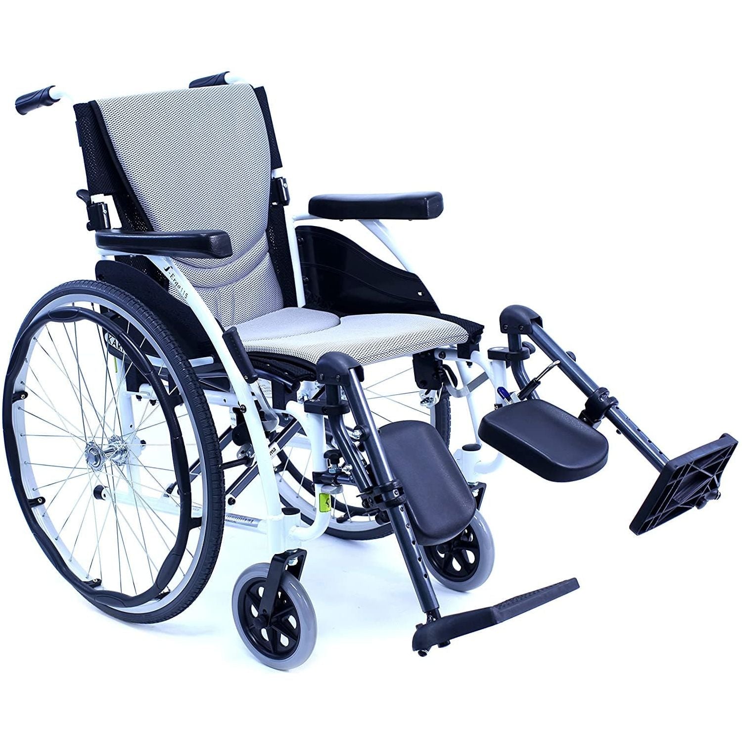 Karman Healthcare S-Ergo Alpine White Limited Edition Ultralight Wheelchair