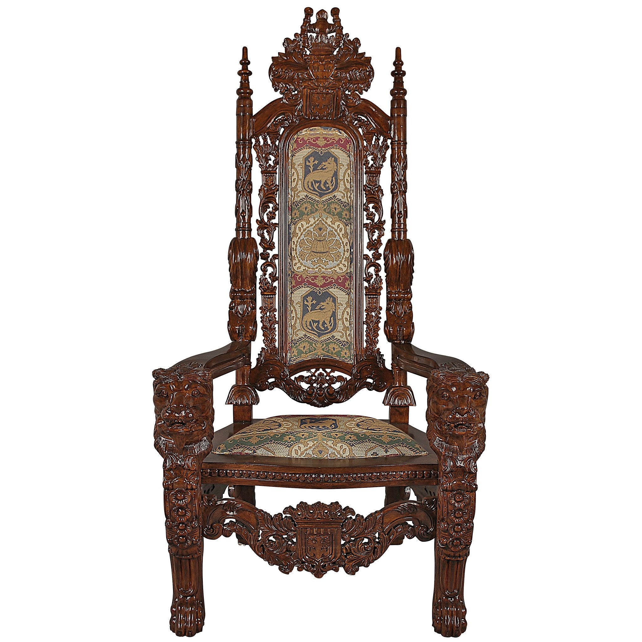 Design Toscano - The Lord Raffles Lion Throne Chair - AF1038
