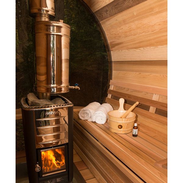 Dundalk LeisureCraft Sauna Chimney & Heat Shield Set for out the Top - BSB214