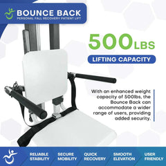 MobilePatientLift Bounce Back Personal Patient Lift for Fall Recovery MP-P10