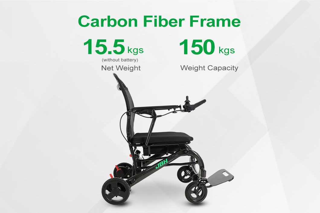 JBH Ultra-lightweight Carbon Fiber Wheelchair DC10L