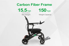 JBH Ultra-lightweight Carbon Fiber Wheelchair DC10L