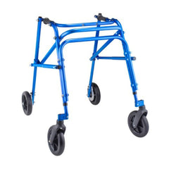 Circle Specialty Klip 4-Wheel Posterior Gait Trainer Pediatric Walker With 8" Wheel - KP418-28-38-48