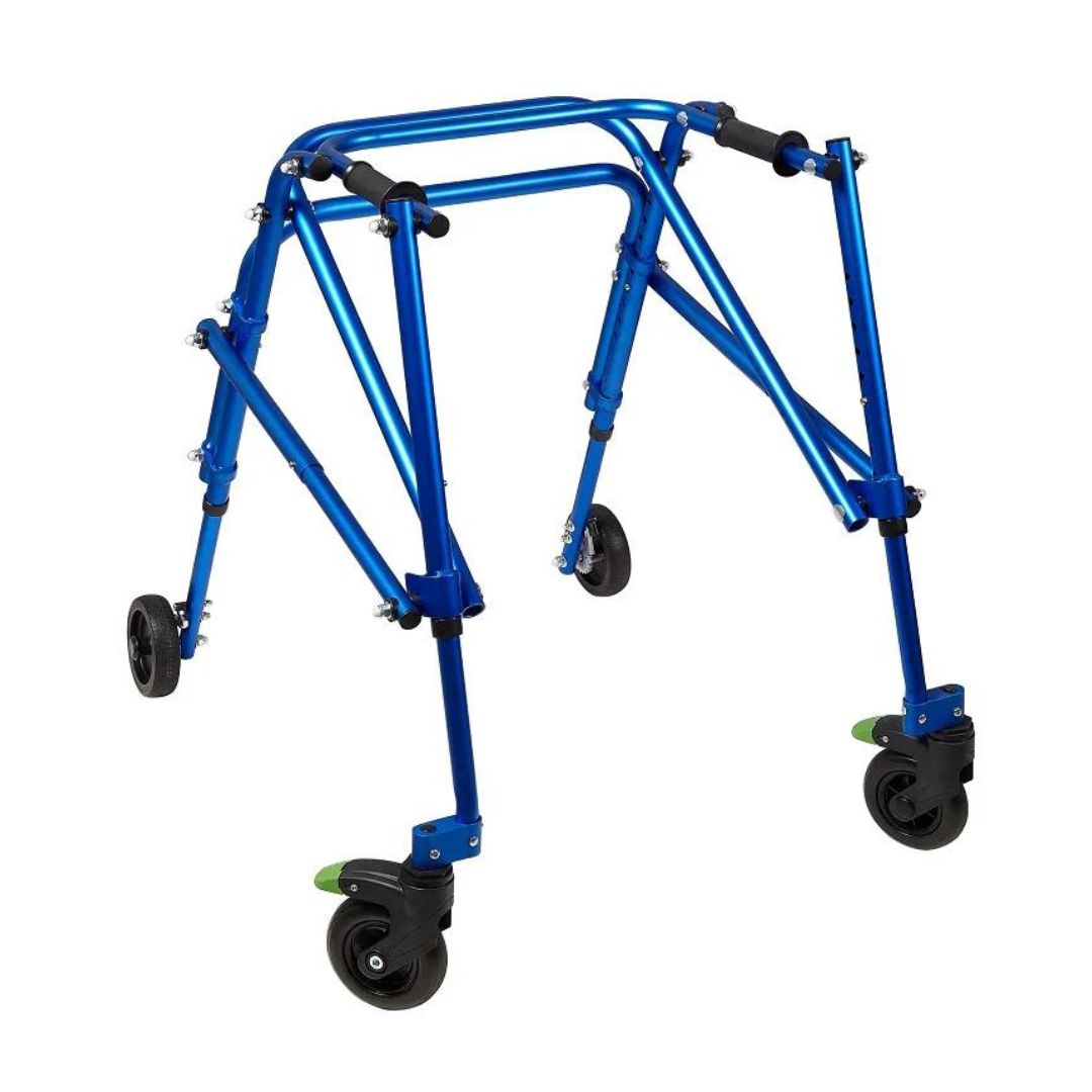 Circle Specialty Klip 4-Wheel posterior Pediatric Walker - KP410-420-430-440