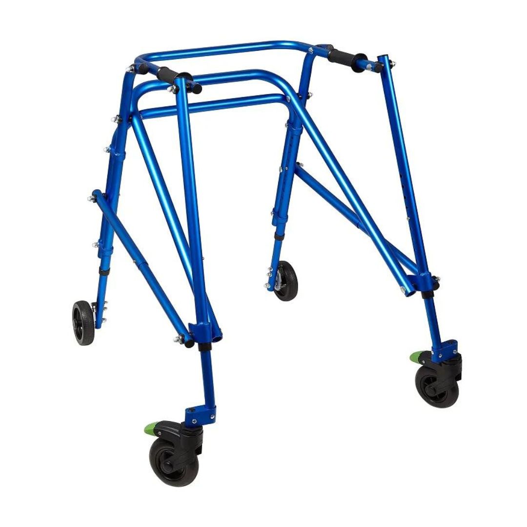 Circle Specialty Klip 4-Wheel posterior Pediatric Walker - KP410-420-430-440