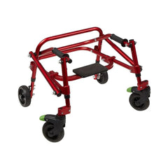 Circle Specialty Klip 4-Wheel With Flip-Up Seat posterior Pediatric Walker - KP510-20-30-40