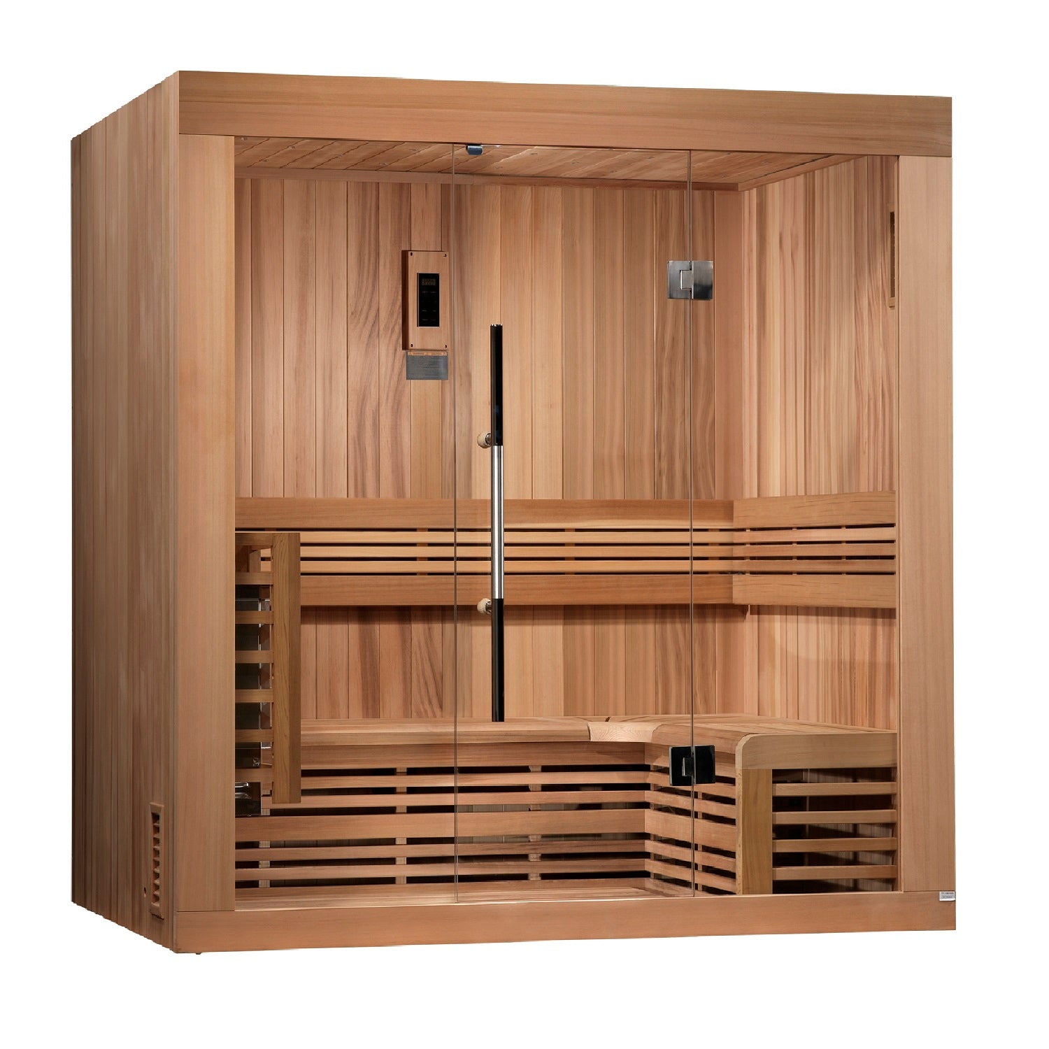 SAUNAONES™ 3 PERSON TRADITIONAL STEAM SAUNA MODERN RELAX 2