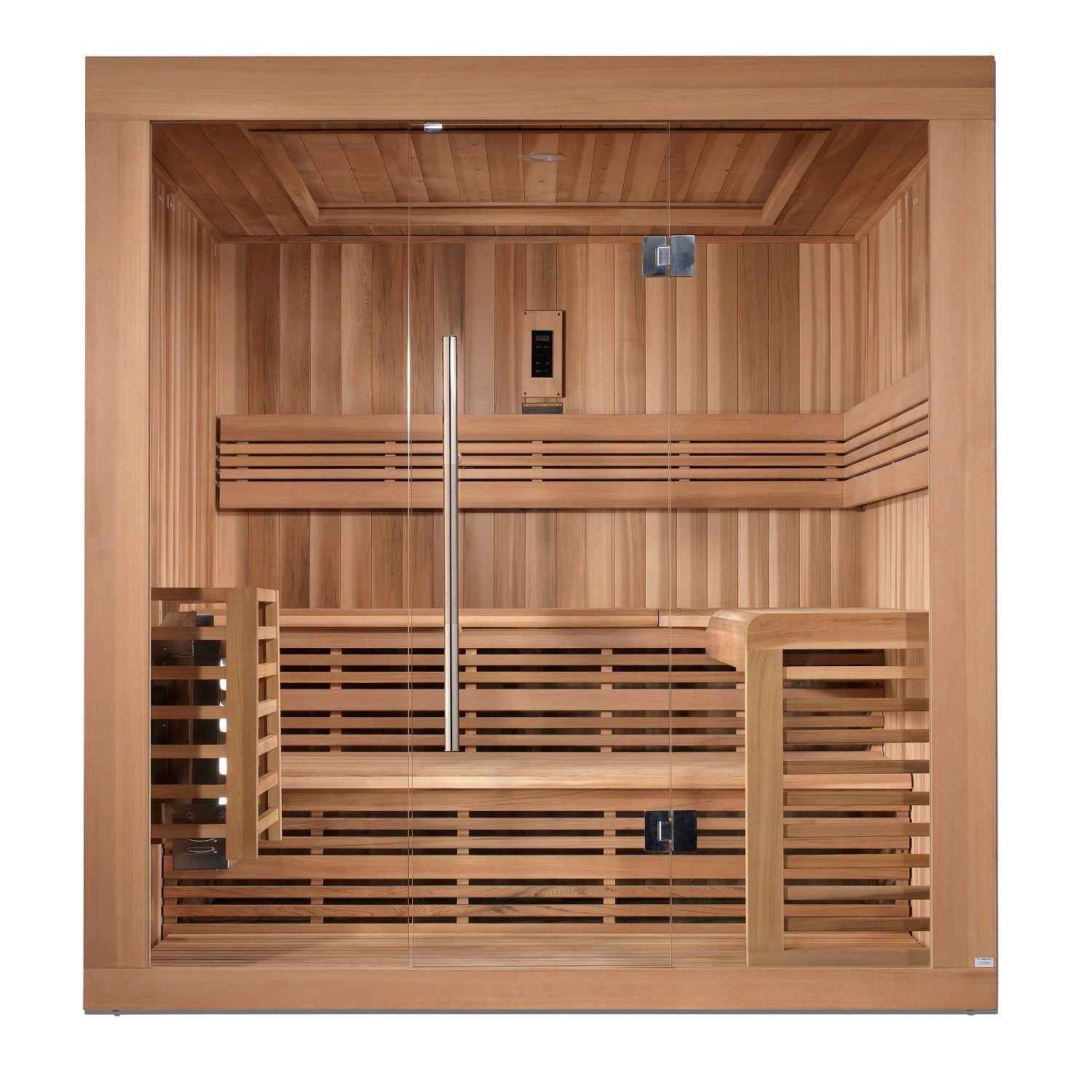 SAUNAONES™ 6 PERSON TRADITIONAL STEAM SAUNA MODERN RELAX 3