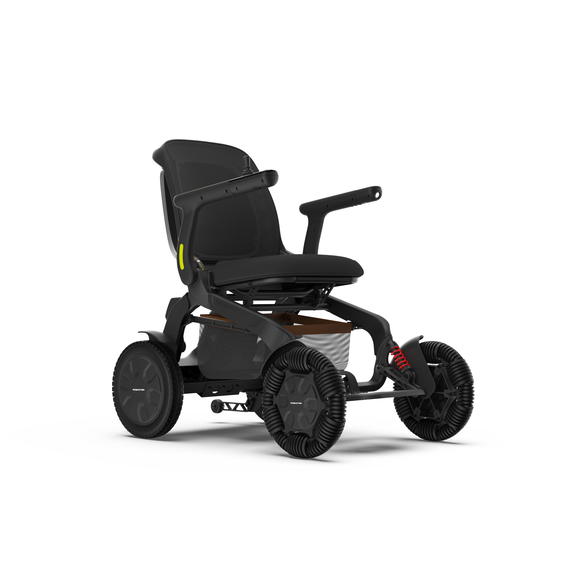 BBR Robooter E60 Pro - All Terrain Lightweight Omnidirectional Electric Wheelchair