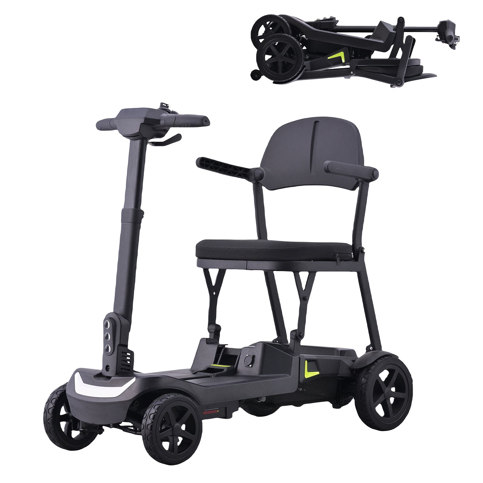 HK Easy Travelling ES02 Lightweight Folding Mobility Scooter – Portable & Travel-Friendly