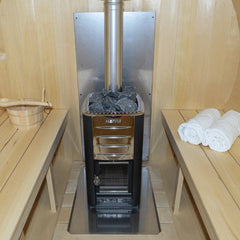 Dundalk LeisureCraft Sauna Chimney & Heat Shield Set for out the Top - BSB214