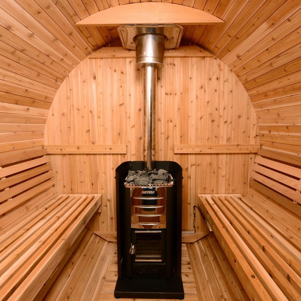 Dundalk LeisureCraft Sauna Chimney & Heat Shield Set for out the Top - BSB214