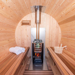 Dundalk LeisureCraft Sauna Chimney & Heat Shield Set for out the Top - BSB214