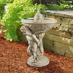 Design Toscano - Pondering Cupid Garden Fountain - KY1024