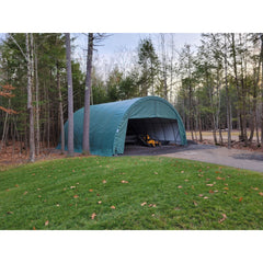 Rhino Shelter Portable Building (Round Style) 30’W x 30’L x 15’H – PB303015R