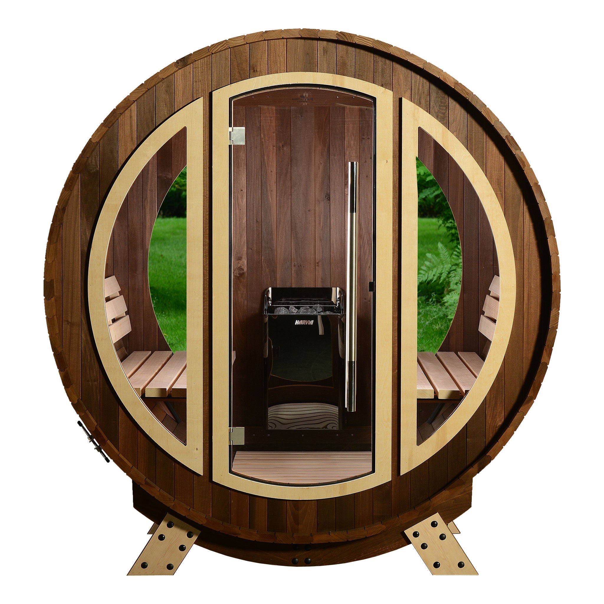 SAUNAONES™ Barrel Sauna Serenity Nature Air 9