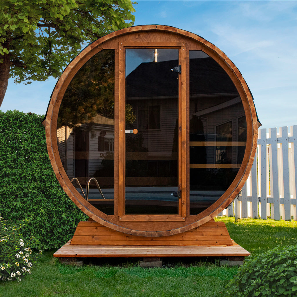 SAUNAONES™ Barrel Sauna Serenity Nature Air 3