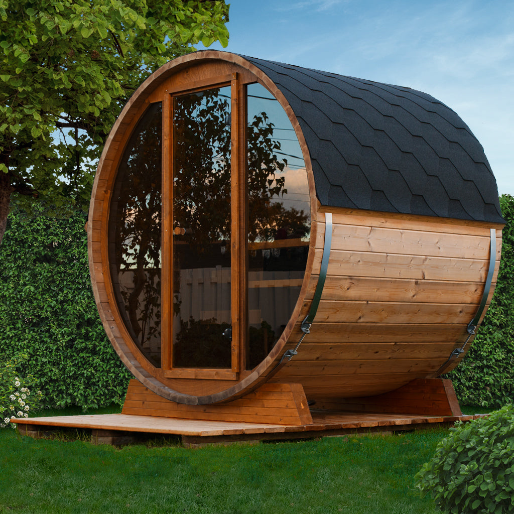 SAUNAONES™ Barrel Sauna Serenity Nature Air 3