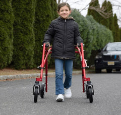 Circle Specialty Klip 4-Wheel posterior Pediatric Walker - KP410-420-430-440