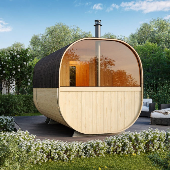 SAUNAONES™ Barrel Sauna Serenity Nature Air 6