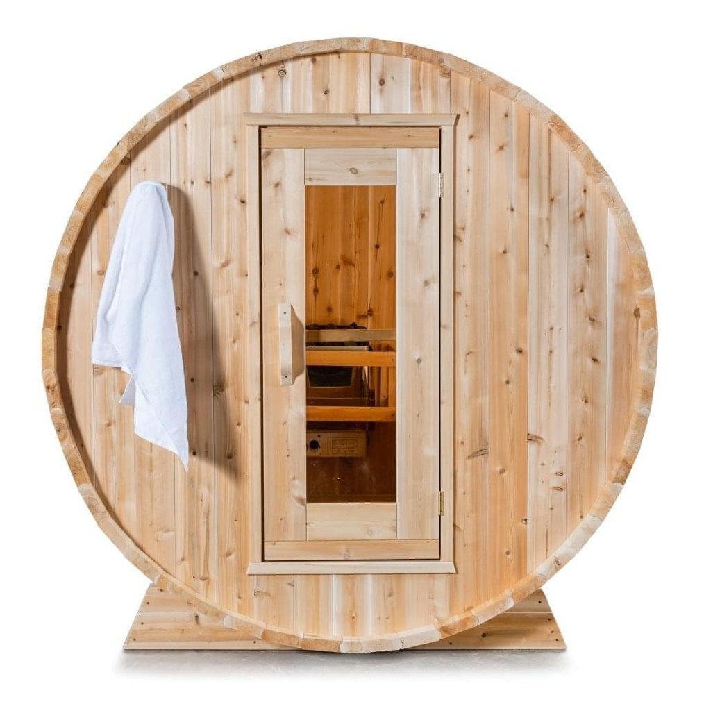 Dundalk LeisureCraft Harmony 2-4 Person Barrel Sauna - CTC22W