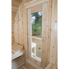 Dundalk Leisurecraft Serenity 2-4 Person Barrel Sauna - CTC2245W