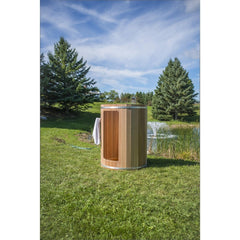 Dundalk LeisureCraft Rainbow Knotty Red Cedar Outdoor Shower  - 582S