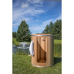 Dundalk LeisureCraft Rainbow Knotty Red Cedar Outdoor Shower  - 582S