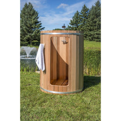 Dundalk LeisureCraft Rainbow Knotty Red Cedar Outdoor Shower  - 582S