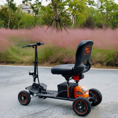 SuperHandy Explorer Mobility Scooter - Heavy-Duty Design, 48V 2Ah Battery, 350lb Capacity - GUT161