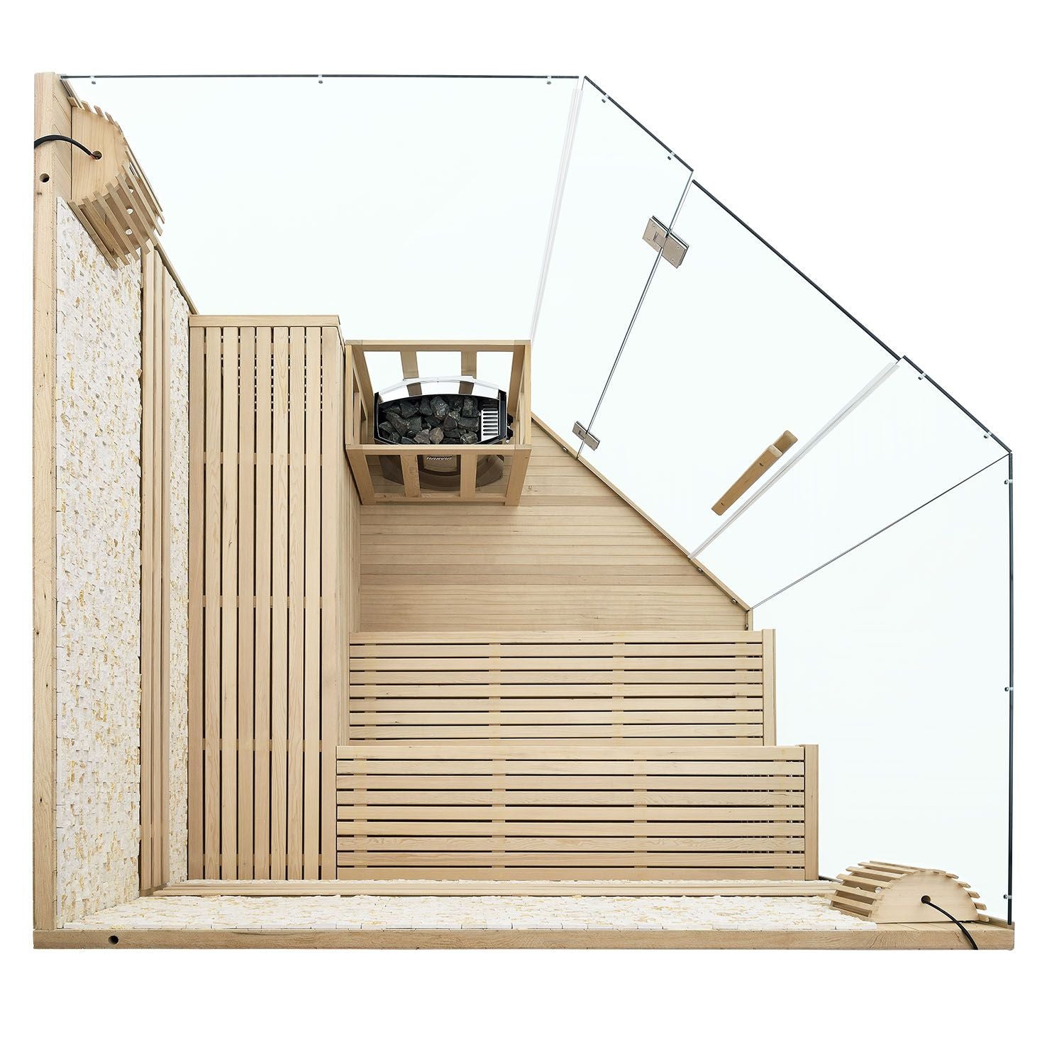 SAUNAONES™ 5-6 People Traditional Steam Sauna Room Luxury 2