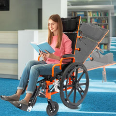 Circle Specialty Ziggo Pro Reclining Wheelchair - ZREC1200-1400