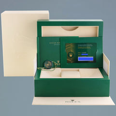 2024 NEW PAPERS Rolex DateJust 41 Blue Motif Motif Jubilee 126300 Watch Box