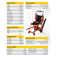 MobileStairLift Helix Mobile Stairlift - For Curved Staircases - HELX