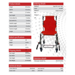 MobileStairLift HyperLite Stair Chair - MS-P01