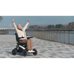 BBR Robooter E60 Pro - All Terrain Lightweight Omnidirectional Electric Wheelchair