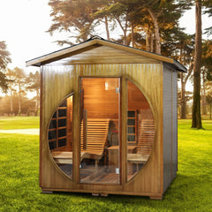 SAUNAONES™ Far Infrared Outdoor Harmony Sauna Room