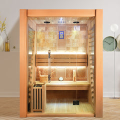 SAUNAONES™ Traditional Steam Sauna Room Luxury 3