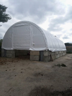 Rhino Shelter Portable Building (Round Style) 30’W x 40’L x 15’H – TR304015WHD