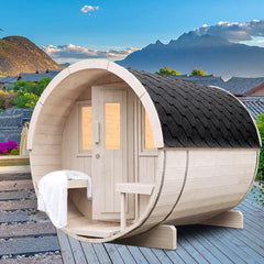 SAUNAONES™ Barrel Sauna Serenity Nature Air 1