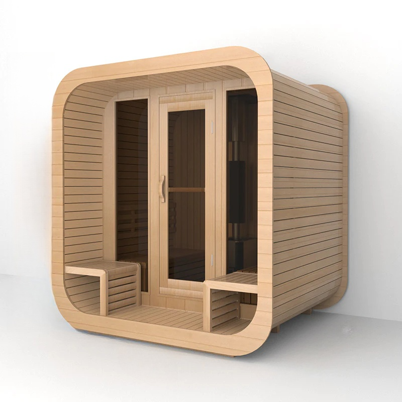 SAUNAONES™ Square Sauna Minimalist Refresh 1