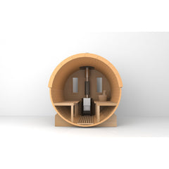 SAUNAONES™ Barrel Sauna Serenity Nature Air 1