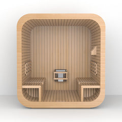 SAUNAONES™ Square Sauna Minimalist Refresh 1